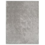 vidaXL Tapis Shaggy 160 x 230 cm Gris