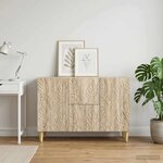 vidaXL Buffet Chêne Sonoma 89 x 34 5 x 60 cm Bois d'ingénierie