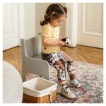 Chaise Tulla pour enfant  moka