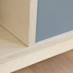 Meuble de rangement NABOSKY blanc 1x2