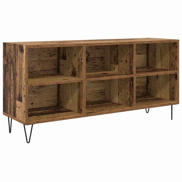 vidaXL Meuble TV Bois Ancien 103 5 x 30 x 50 cm Bois d'ingénierie