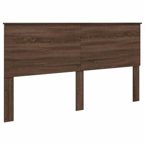 vidaXL Tête de lit Chêne brun 180 cm Bois d'ingénierie