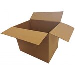 Lot de 50 cartons de déménagement simple cannelure 57.5x38.5x46.5cm (x50)