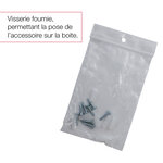 Cadre d'encastrement gris perle 7037m