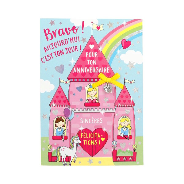 Carte De Voeux - Anniversaire - Bravo ! Aujourd'hui c'est ton jour !