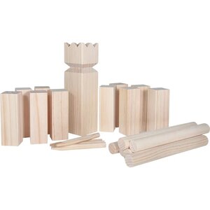 Outdoor Active 74700683 - Jeu d'échecs suédois  16 pièces en filet