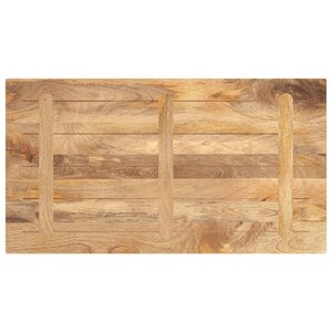 vidaXL Dessus de table 120x60x3 8cm rectangulaire bois massif manguier