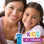 Oral-b kids brosse a dents électrique - la reine des neiges - adaptée a partir de 3 ans  offre le nettoyage doux et efficace