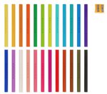 Set de 24 Crayons de Couleur avec Taille-crayon - Ours