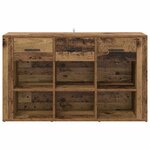 vidaXL Buffet Bois Ancien 100 x 30 x 59 5 cm Bois d'ingénierie