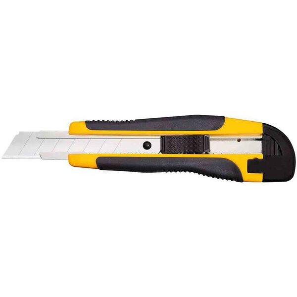 Cutter universel  lame: 9 mm  noir/jaune WEDO