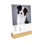 Calendrier sur socle chiens - 2023 - draeger paris