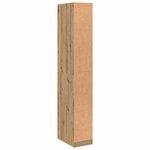vidaXL Garde-robe chêne artisanal 30x50x200 cm bois d'ingénierie