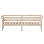 vidaXL Lit de jour 100x200 cm bois de pin massif