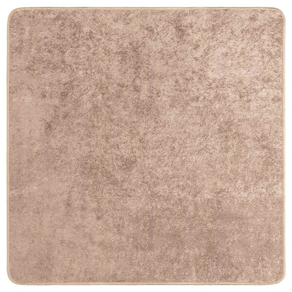 vidaXL Coureur de Tapis MARSA Sable 100 x 100 cm Polyester et PVC
