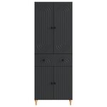 vidaXL Ensemble de Meubles 2 Pièces 66 x 34 5 x 90 cm Bois d'ingénierie