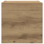 vidaXL Ensemble de 6 meubles TV Chêne artisan Bois d'ingénierie