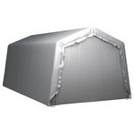 vidaXL Tente de rangement 300x600 cm Acier Gris