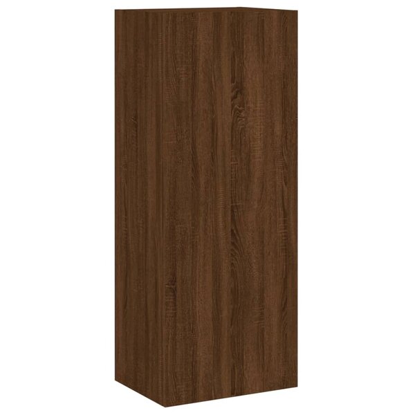 vidaXL Meuble TV mural chêne marron 40 5x30x102 cm bois d'ingénierie