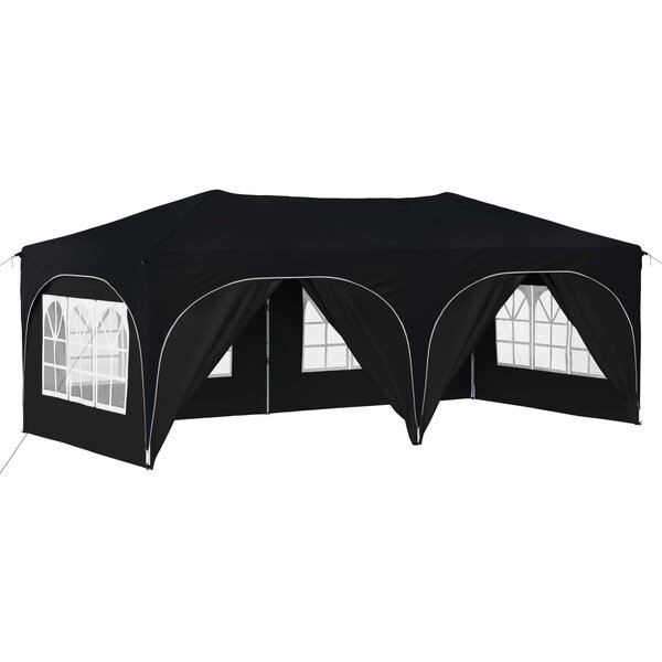 vidaXL Tente de fête pop-up 575 x 288 x 245 cm Anthracite Tissu Oxford