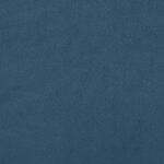 vidaXL Cadre de lit sans matelas bleu foncé 120x200 cm velours