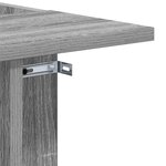 vidaXL Table d'appoint Gris Sonoma 35 x 40 x 55 cm Bois d'ingénierie