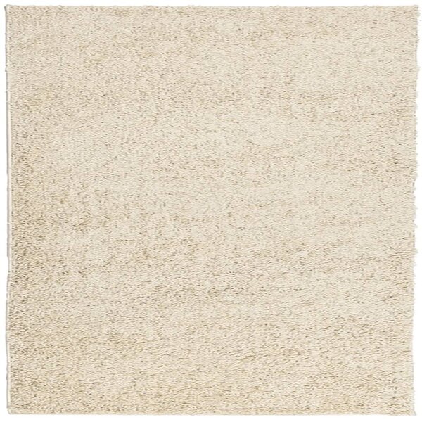 vidaXL Tapis shaggy PAMPLONA poils longs moderne doré 160x160 cm