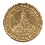 Mini médaille monnaie de paris 2007 - saint-emilion