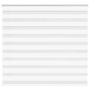 vidaXL Store zèbre blanc 160x150 cm largeur du tissu 155 9cm polyester