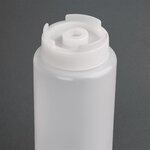 Distributeur de sauce professionnel souple anti-goutte 570 ml - vogue -  - polypropylène x210mm