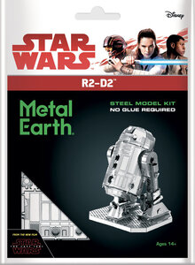 Maquette 3D métal Star Wars R2-D2