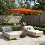 vidaXL Parasol de jardin avec lumières LED et base 200 x 300 cm