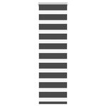 vidaXL Store zèbre noir 40x150 cm largeur du tissu 35 9 cm polyester