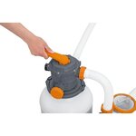 Filtre à sable 8 327 L/h avec préfiltre pour piscines de 1100 à 54500 L