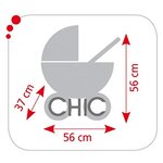 Bayer Chic 2000 555-72 - Poussette pour poupée  - Coloris 72