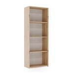 Bibliothèque Loni 160 x 60 cm - chêne artisan  étagère ouverte