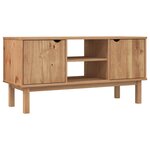 vidaXL Meuble TV OTTA 113 5x43x57 cm Bois de pin massif