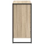 vidaXL Buffet avec tiroir Sonoma 79 x 36 x 75.5 cm Bois d'ingénierie