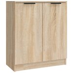 vidaXL Buffets 3 Pièces Chêne sonoma Bois d'ingénierie