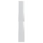 vidaXL Bibliothèque Blanc brillant 67x24x161 cm Bois d'ingénierie