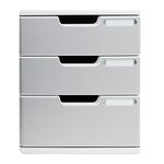 Module De Classement Modulo Office 3 Tiroirs Fermés - Granit - Exacompta