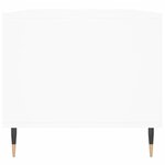 vidaXL Table basse Blanc 90x49x45 cm Bois d'ingénierie