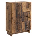 vidaXL Buffet Bois ancien 66 x 34 5 x 90 cm Bois d'ingénierie