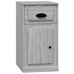 vidaXL Armoire latérale avec tiroir sonoma gris 40x50x75 cm