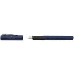 Stylo plume grip 2011  m  bleu classique faber-castell