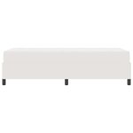 vidaXL Cadre de lit Crème 90 x 190 cm Tissu en velours côtelé