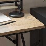vidaXL Bureau Chêne sonoma 100 x 50 x 86.5 cm Bois d'ingénierie