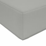 vidaXL Coussin de Siège d'Extérieur Gris 40 x 40 x 8 cm