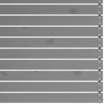 vidaXL Salon de jardin 3 Pièces Bois de pin massif Gris