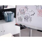 Pochette de 4 marqueurs effaçables à sec pointe ogive Assortis e-660 4304000 EDDING